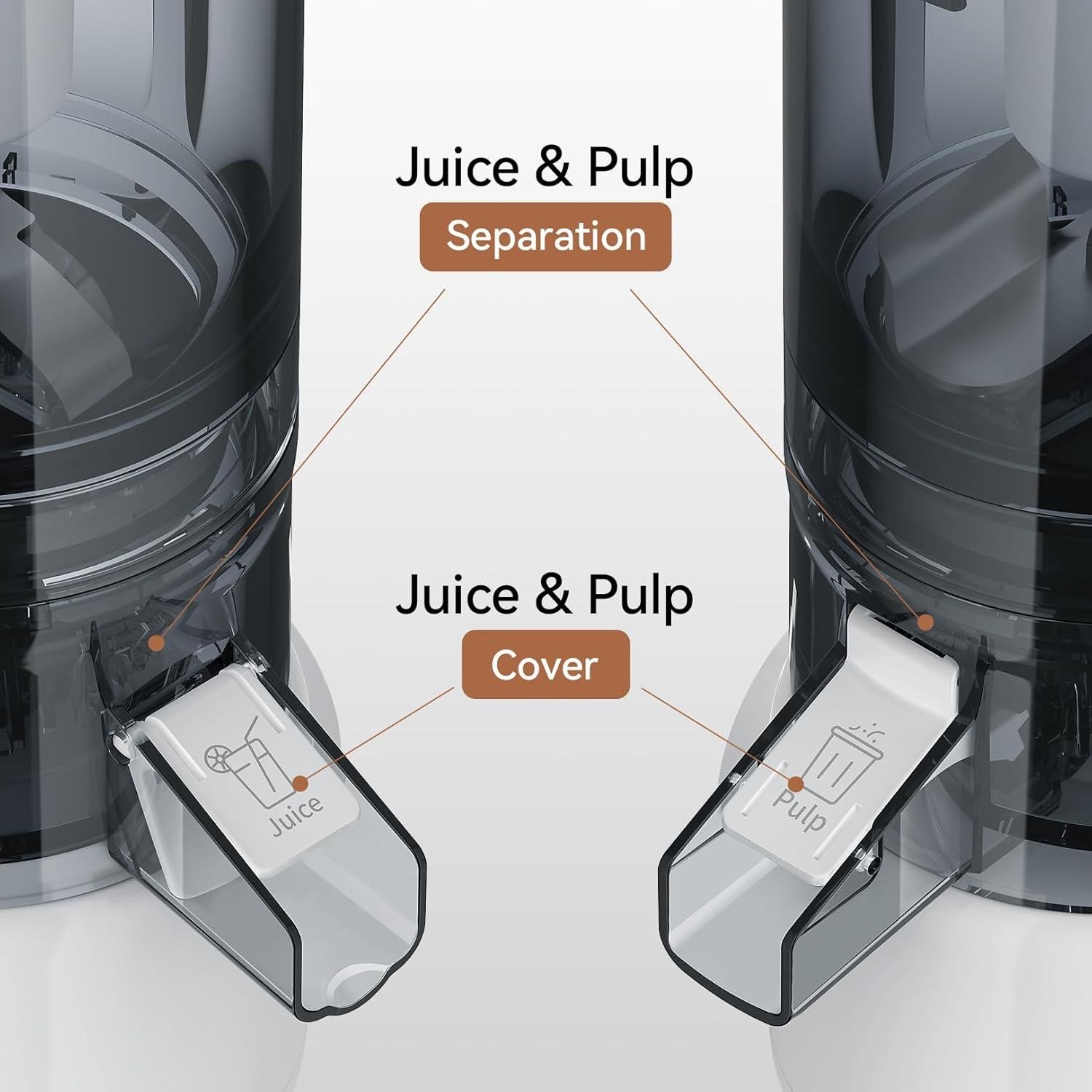 Accesorio exprimidor masticador KITCHTREE para KitchenAid 10.7 cm