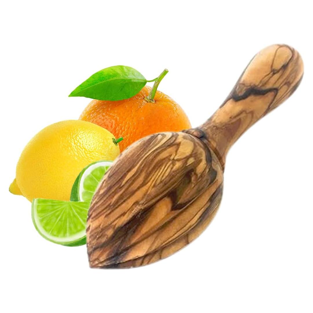 Exprimidor de Limón de Madera de Olivo AramediA - Hecho a Mano