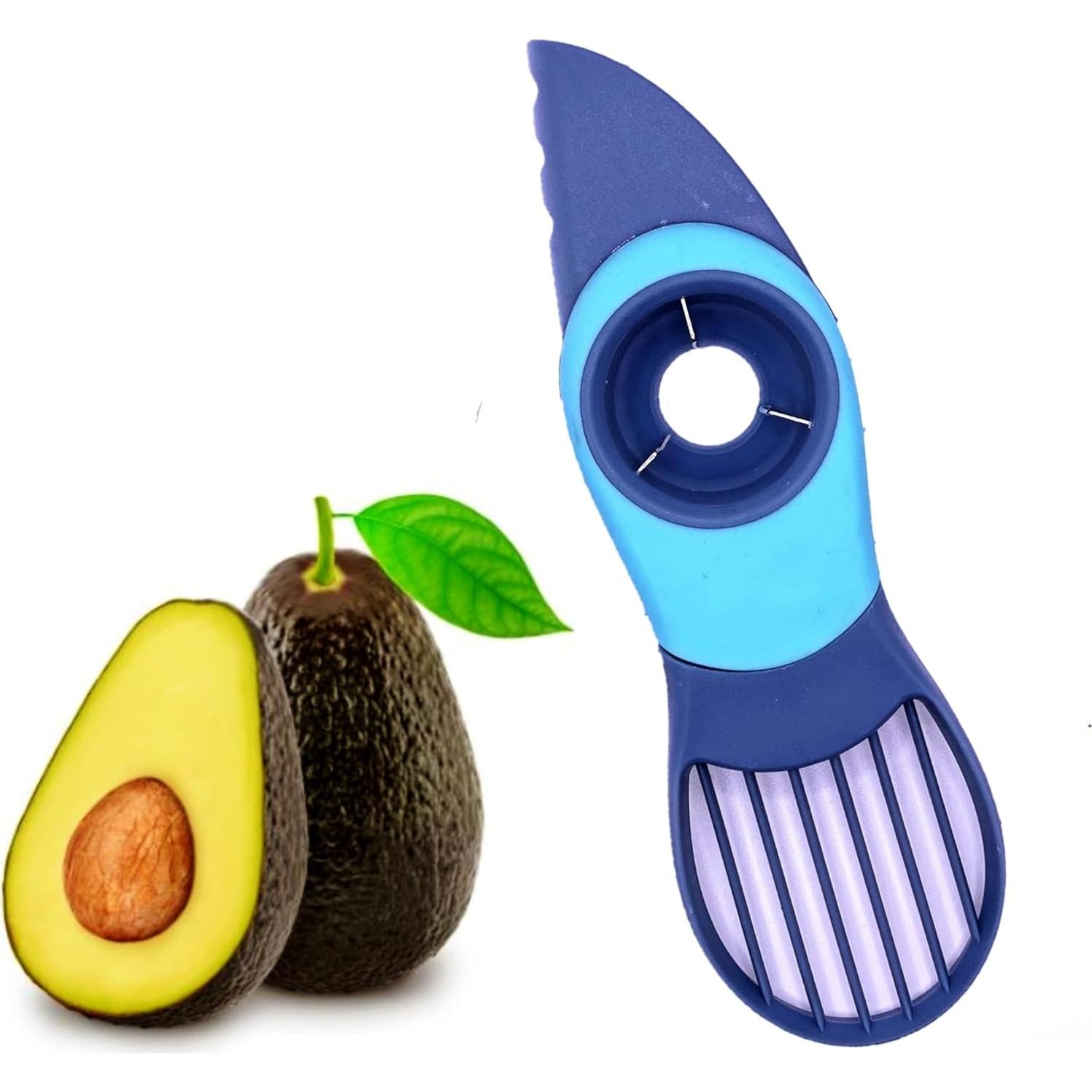 Juego de Cortadores de Aguacate Genérico 3 Piezas Multifuncional