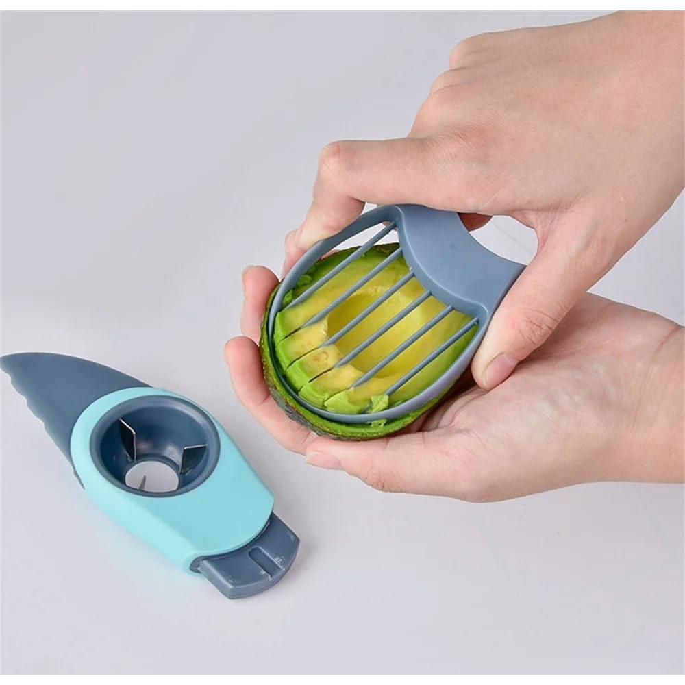 Juego de Cortadores de Aguacate Genérico 3 Piezas Multifuncional