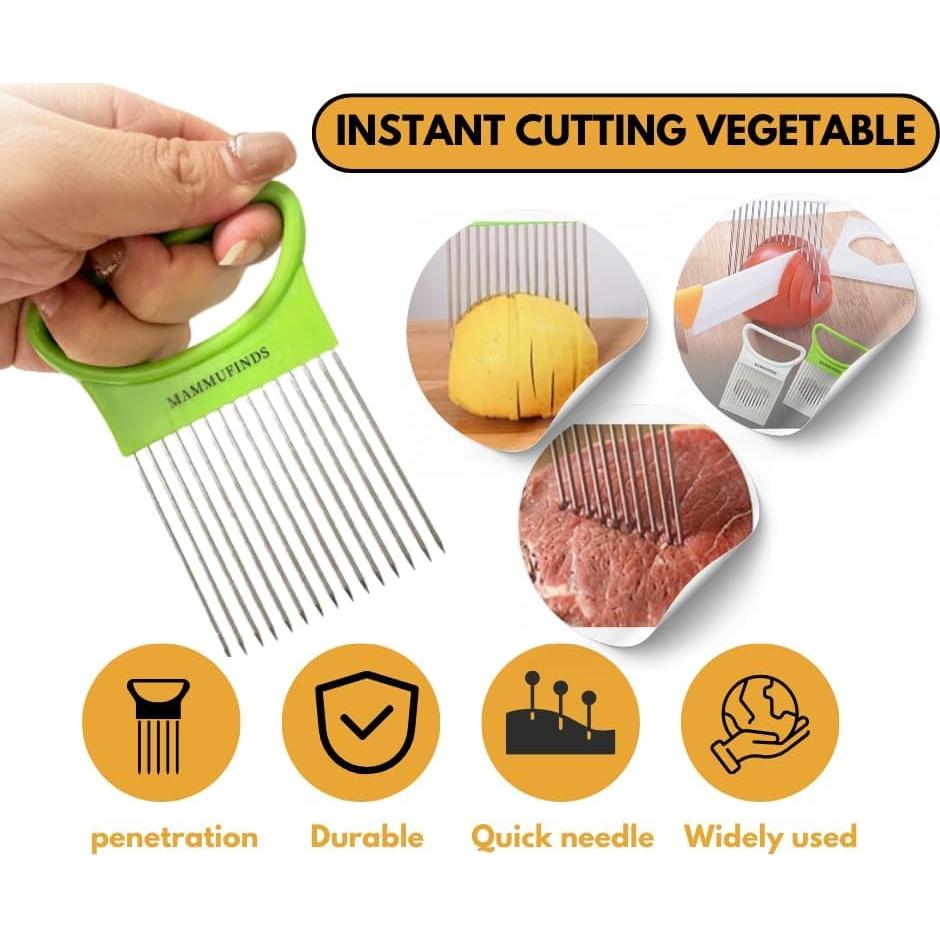 Cortador de Verduras Multifuncional MAMMUFINDS - Acero Inoxidable