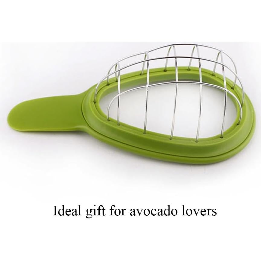 Cortador de Aguacate 3-en-1 LXLVOUEG 16 cm Acero Inoxidable