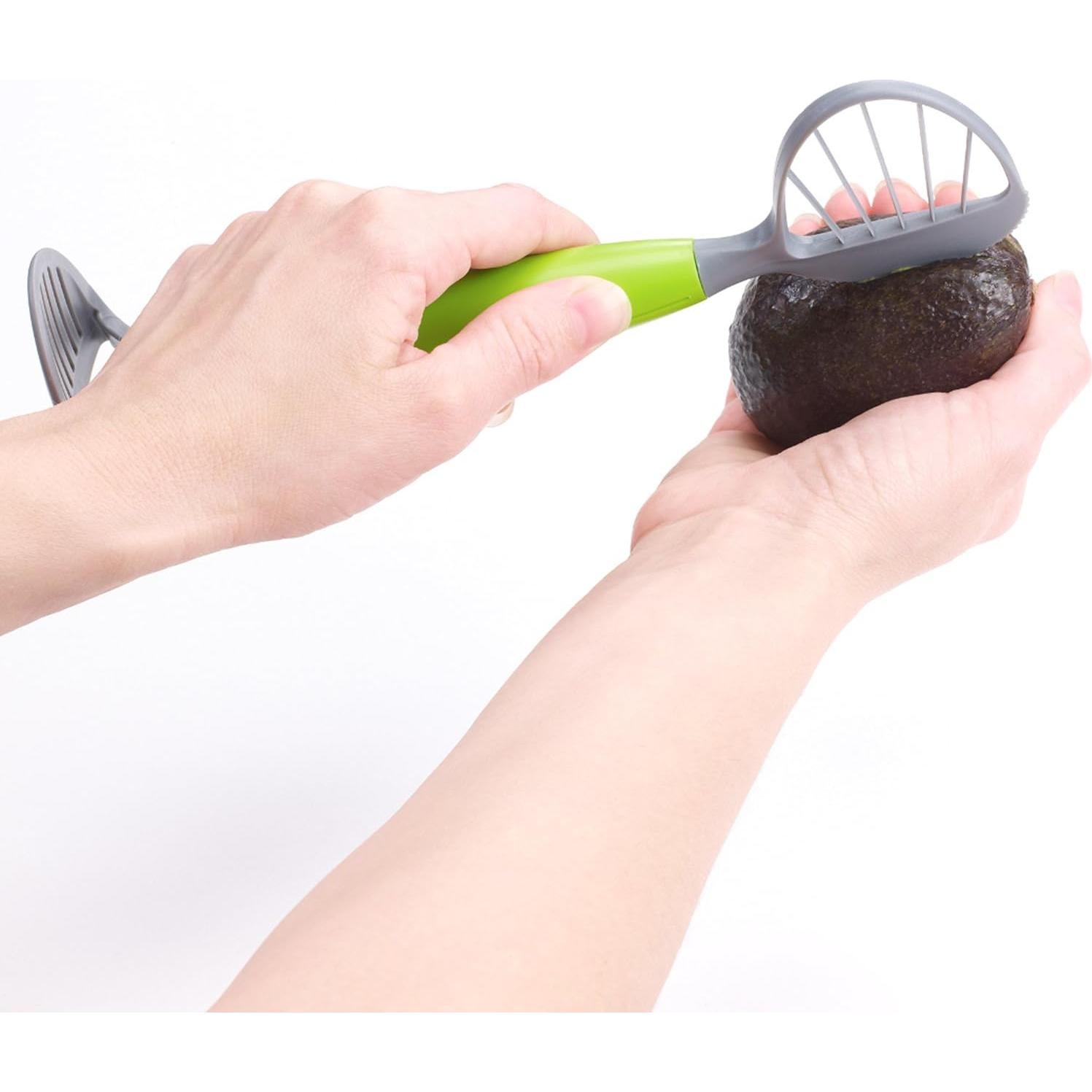 Herramienta 5 en 1 para Aguacate Jokari - Cortador, Deshuesador y Machacador