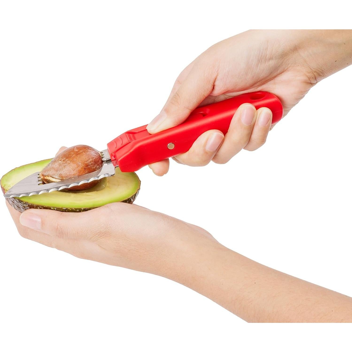 Herramienta para Aguacate Jokari 6 en 1 - Corta, Machaca y Esparce