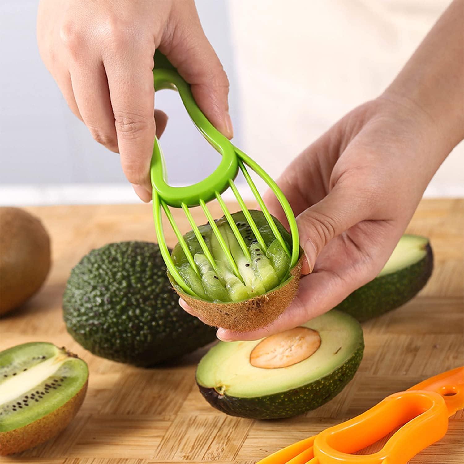 Cortador de Aguacate 3 en 1 Qishing - Utensilio Multifuncional