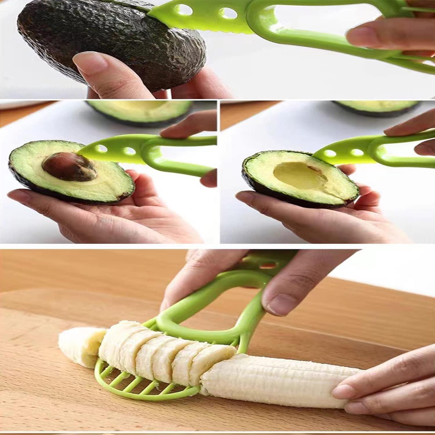 Cortador de Aguacate 3 en 1 Qishing - Utensilio Multifuncional