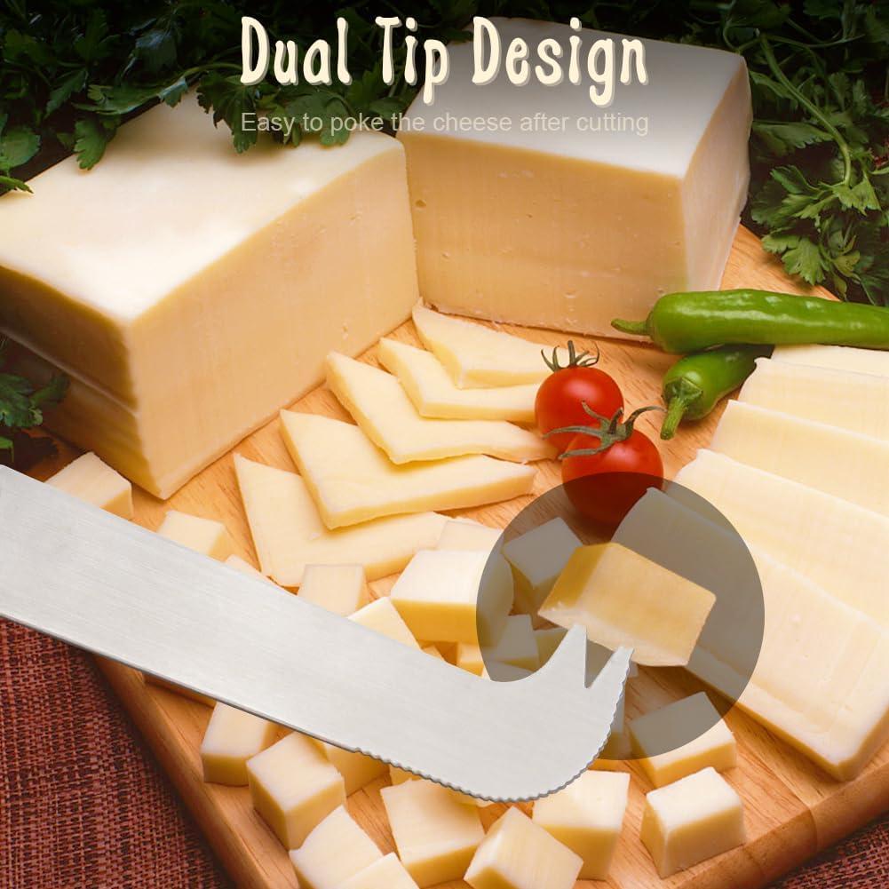 Cortador de Queso de Alambre y Cuchillo Fun Gift - Acero Inoxidable