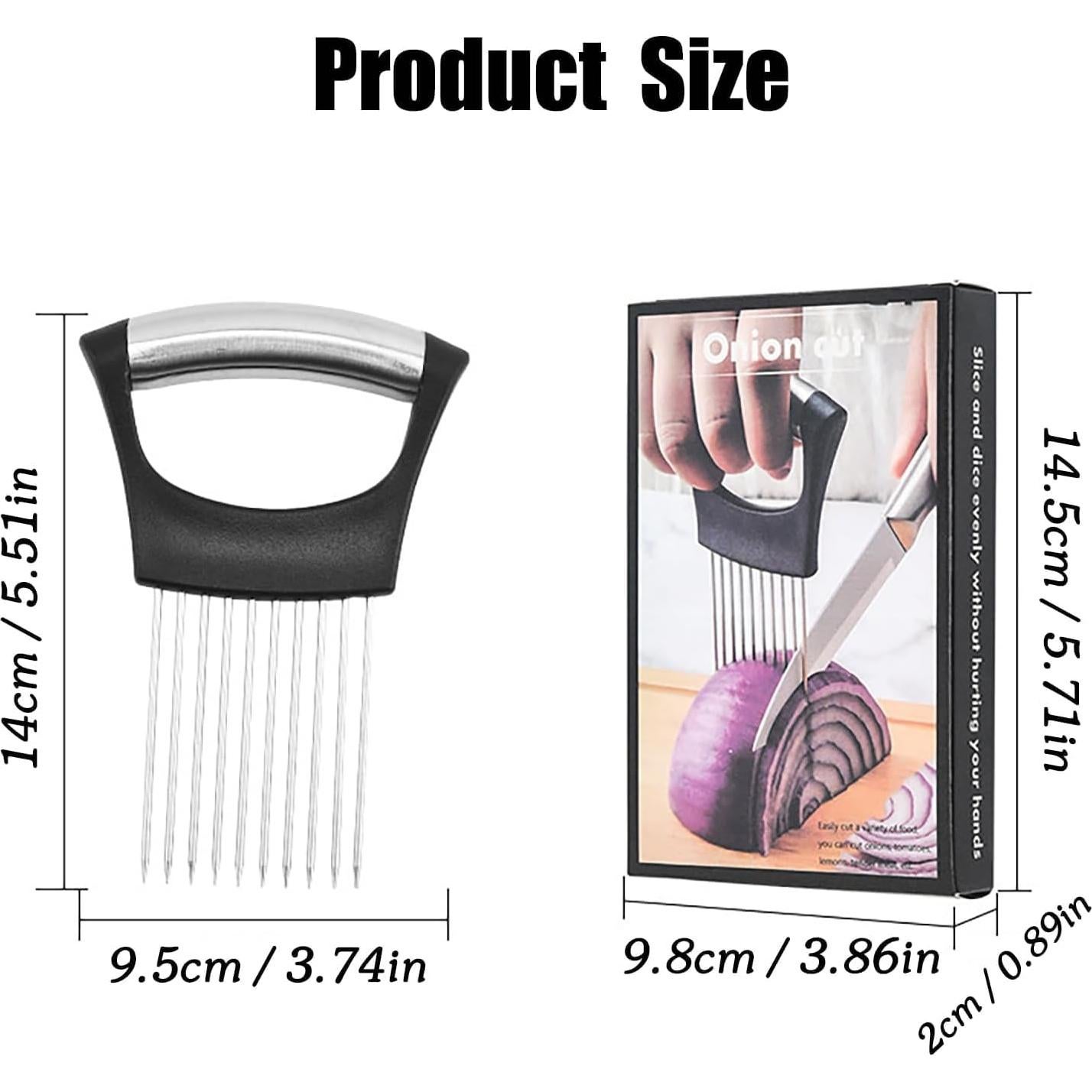 Cortador de Cebolla Multifuncional HFLYJPYW Acero Inoxidable