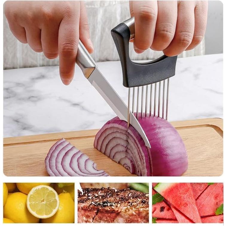 Cortador de Cebolla Multifuncional HFLYJPYW Acero Inoxidable