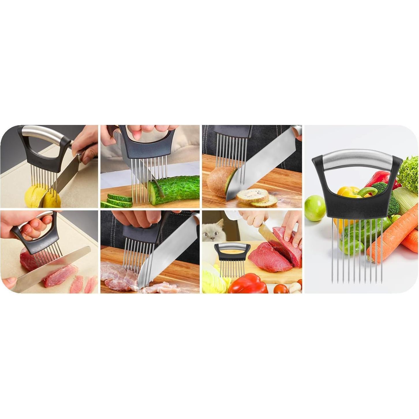 Cortador de Cebolla Multifuncional HFLYJPYW Acero Inoxidable