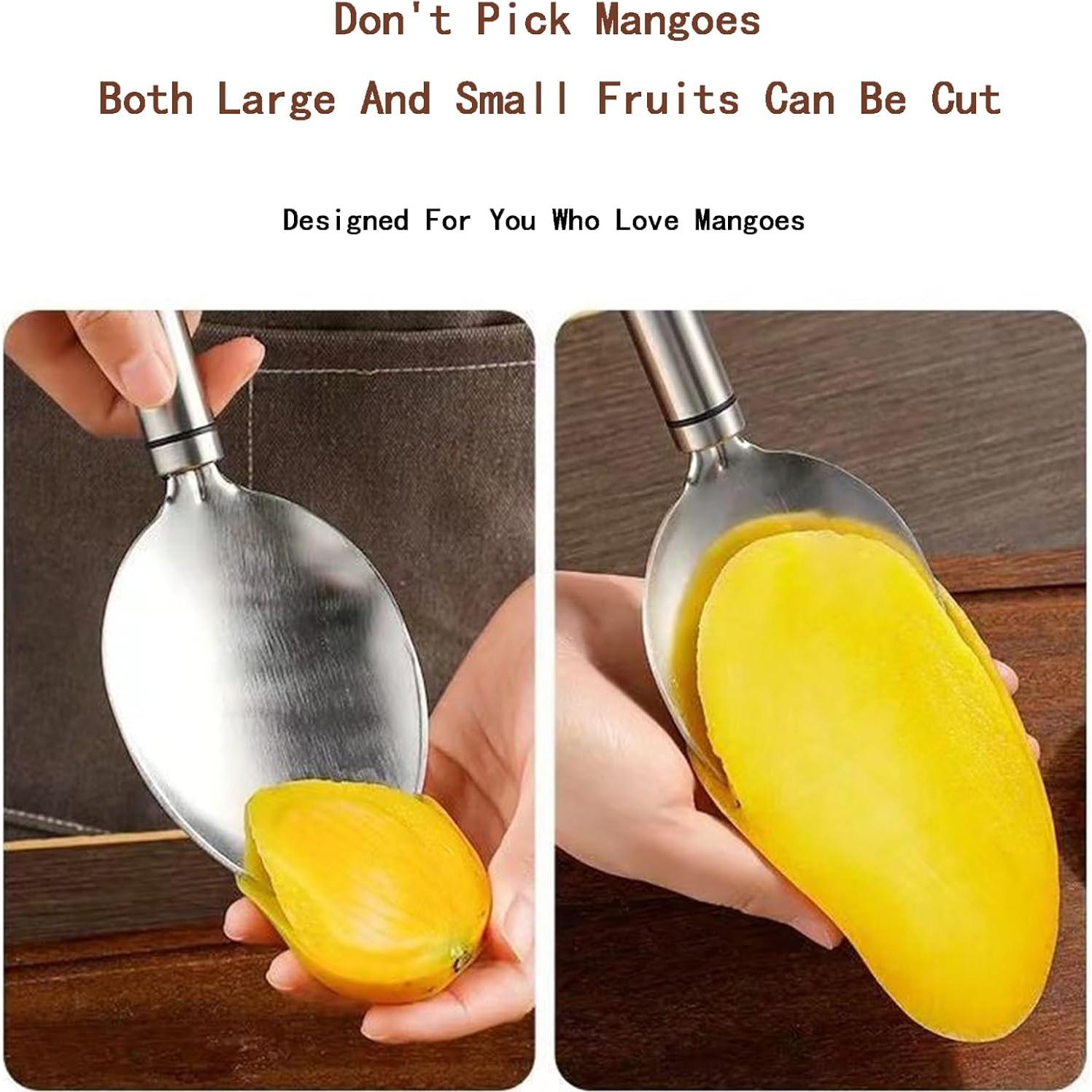 Cortador de Mango Wjwumha con 2 Tenedores y Gancho - Acero Inoxidable