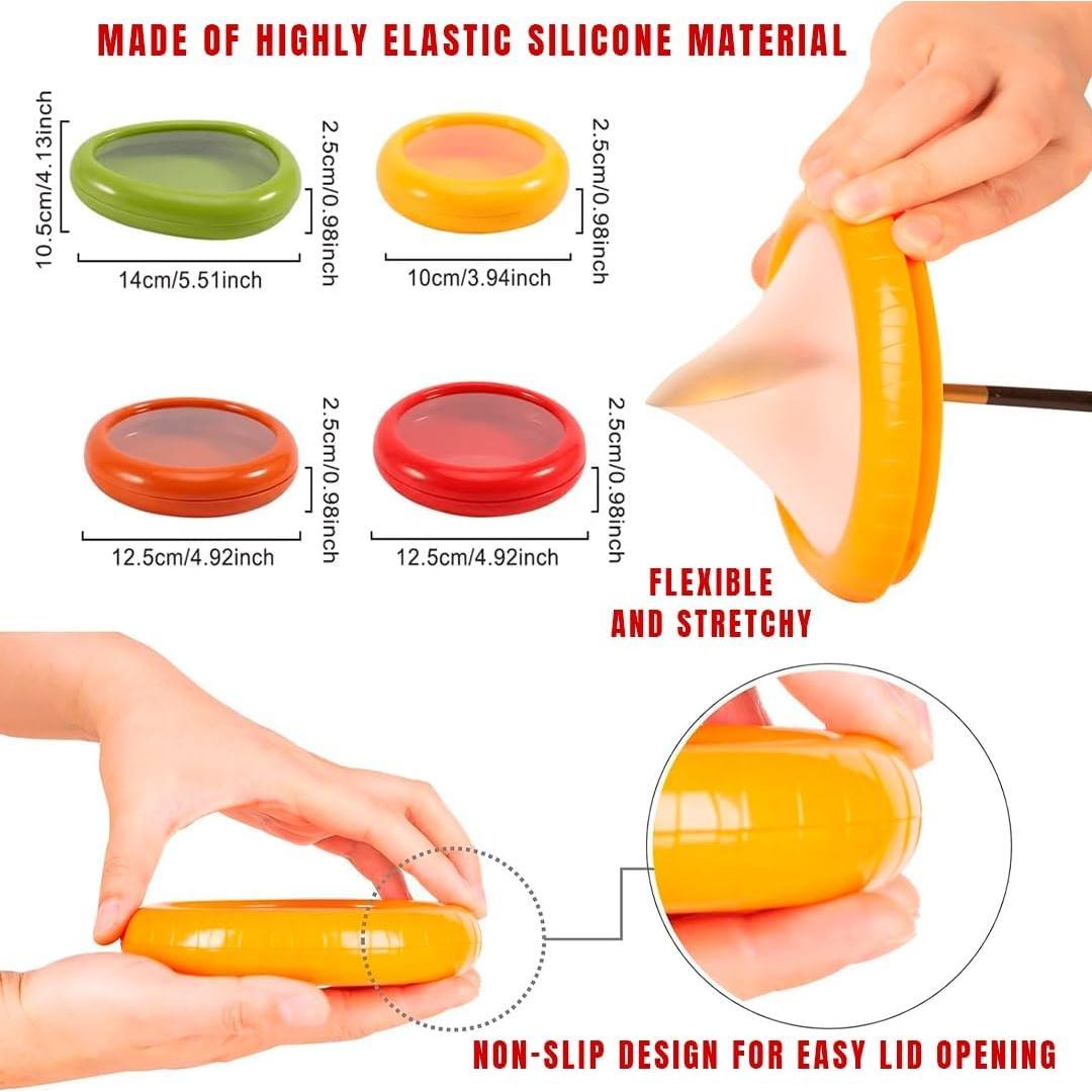 Juego de 4 Contenedores Reutilizables para Aguacate y Cebolla - Continental Star