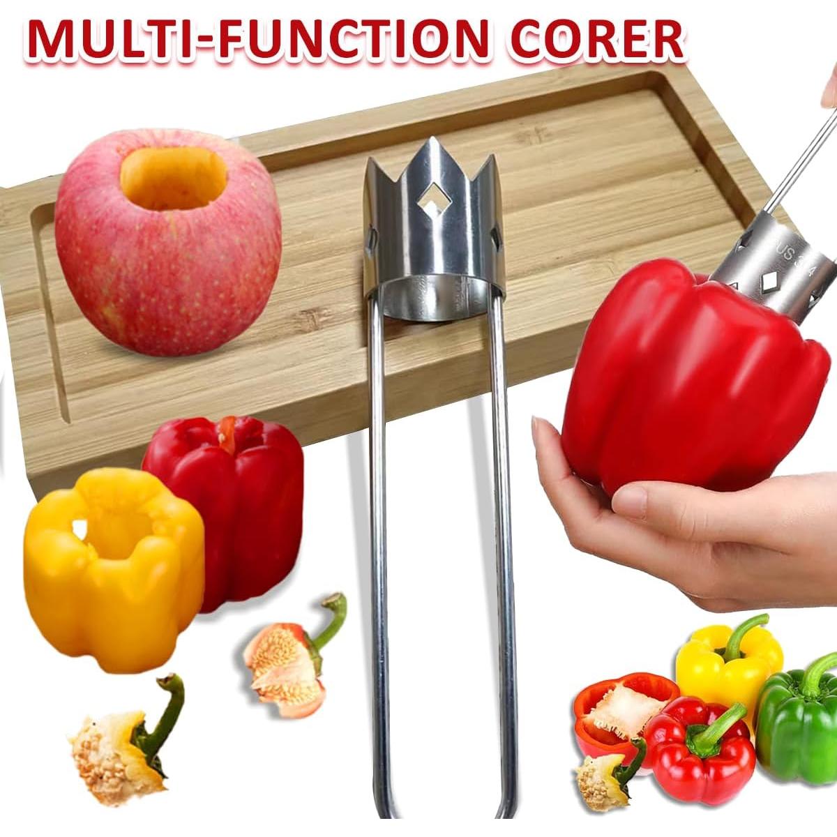 Removedor de Núcleo de Frutas y Verduras Ling Chuang 2 Pcs