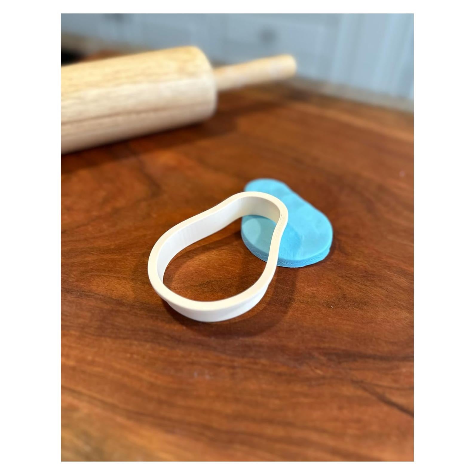 Cortador de Galletas Aguacate Persimmon West 10.16x7.62 cm