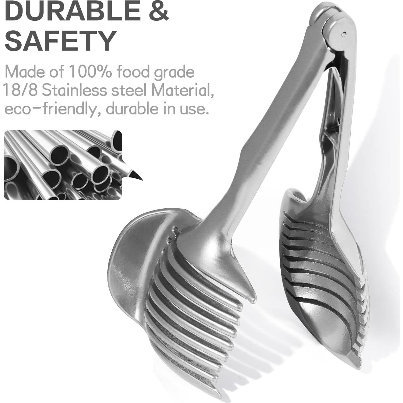 Cortador de Tomate y Limón MOGALY Acero Inoxidable 17.95 cm