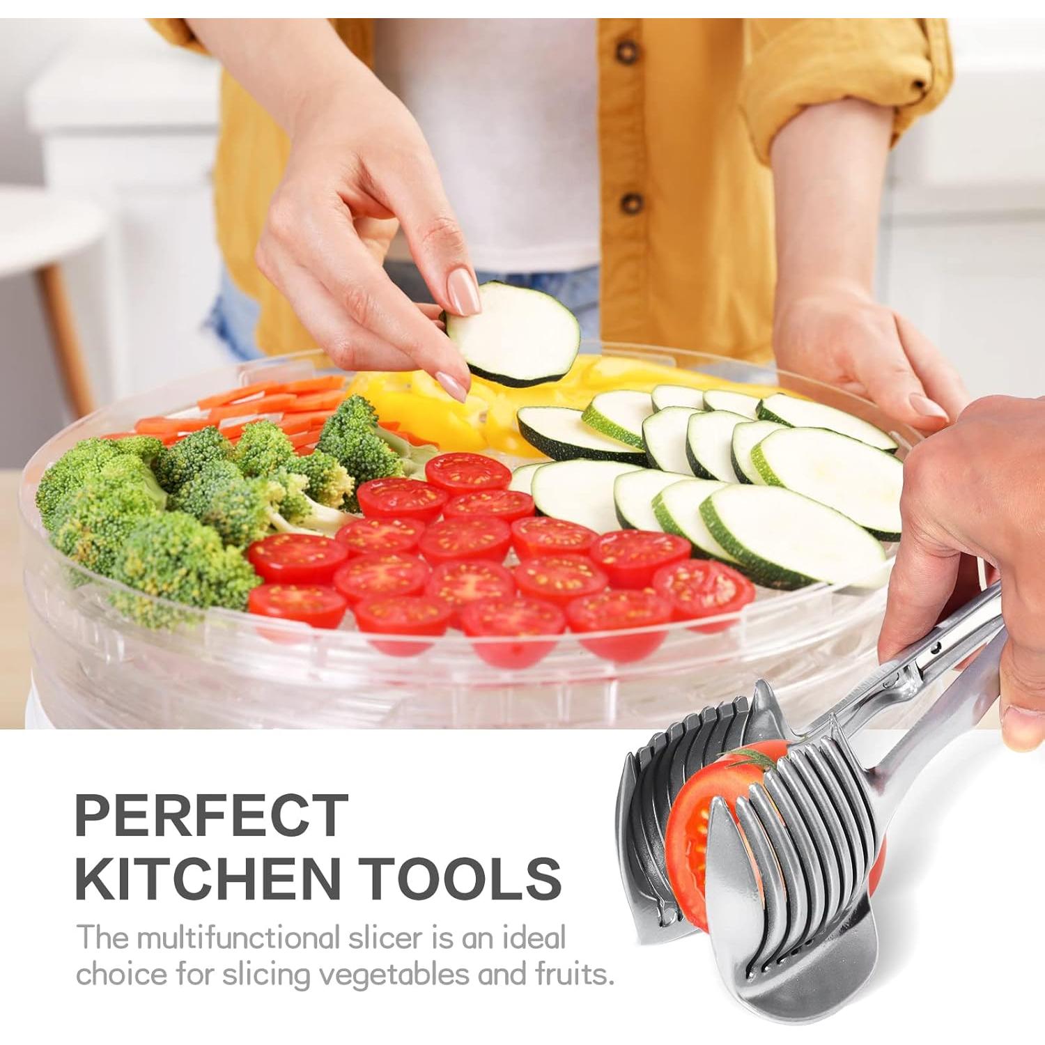 Cortador de Tomate y Limón MOGALY Acero Inoxidable 17.95 cm