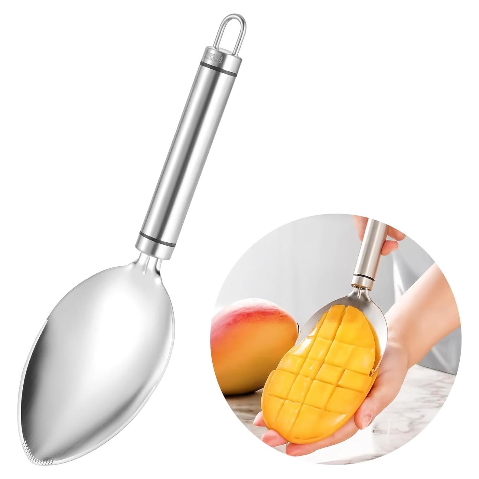 Cortador de Mangos CIATBYYJ de Acero Inoxidable 27x14cm