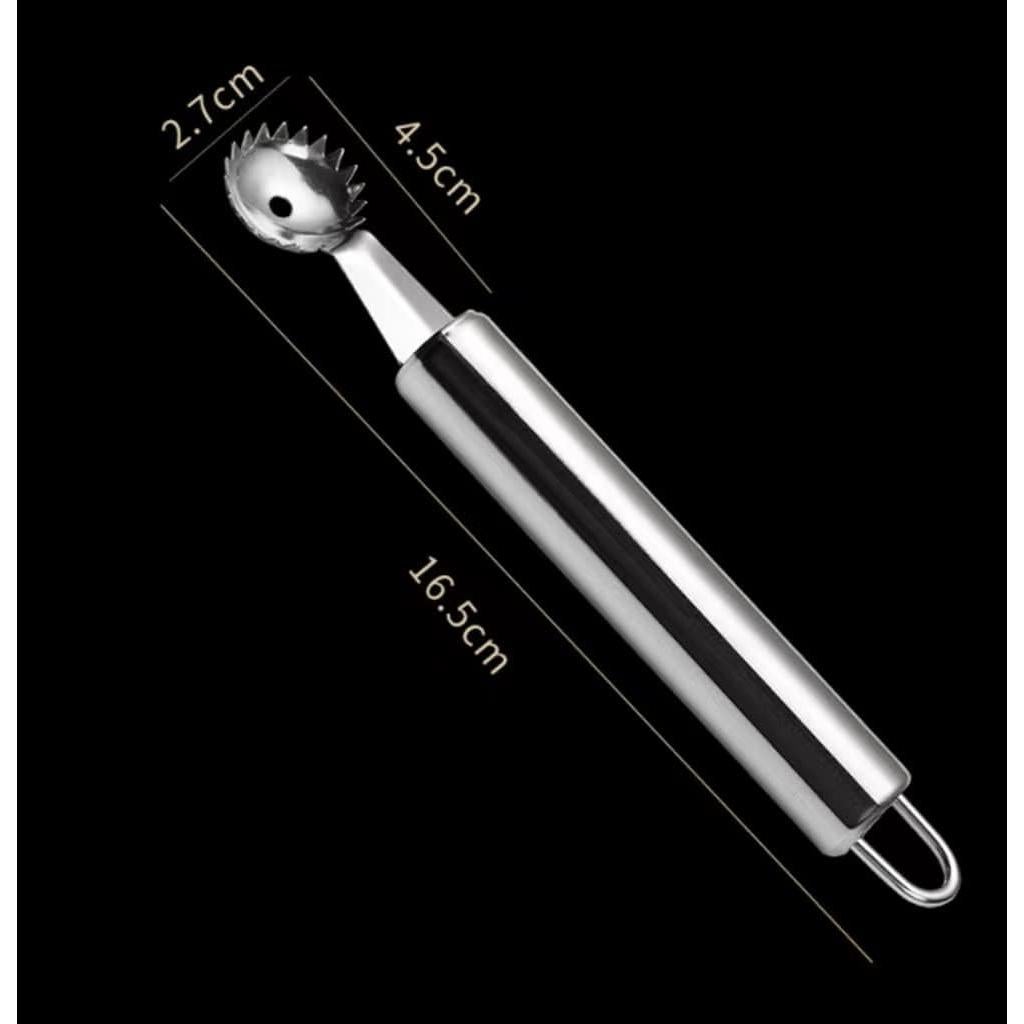 Descorazonador de Acero Inoxidable ASEANAO para Tomates y Fresas