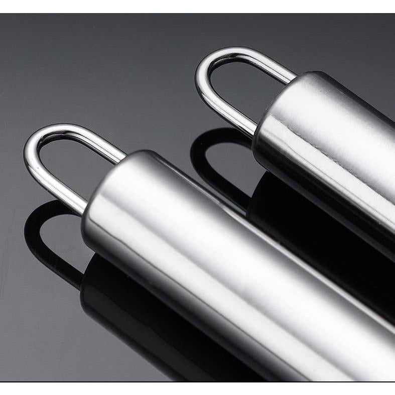 Descorazonador de Acero Inoxidable ASEANAO para Tomates y Fresas