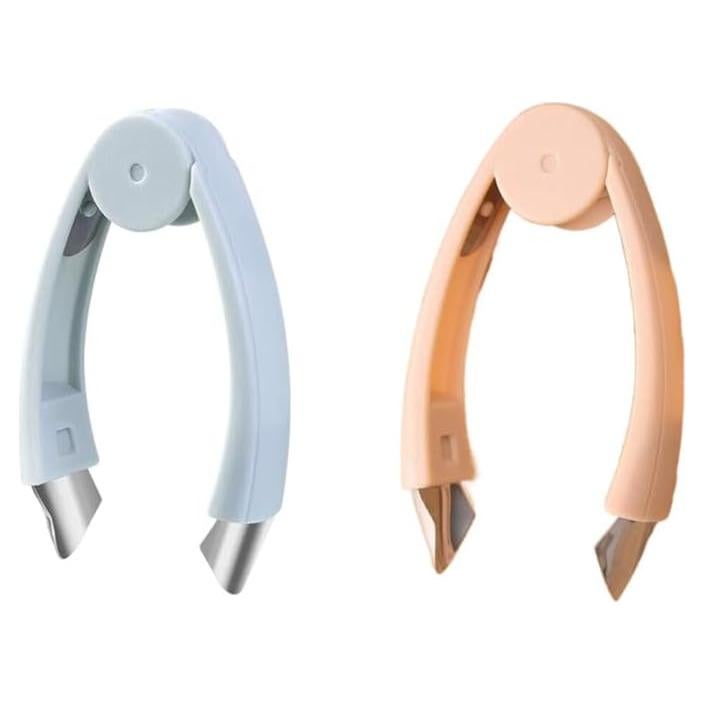 2 Piezas Quitar Tallos de Fresa y Corer de Ojos de Piña Jilukibo