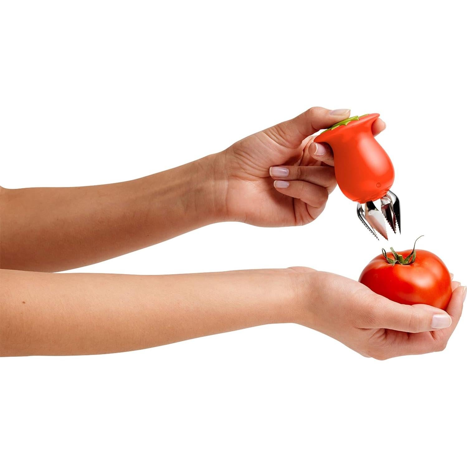 Descorazonador de Tomates Chef'n Hullster Acero Inoxidable