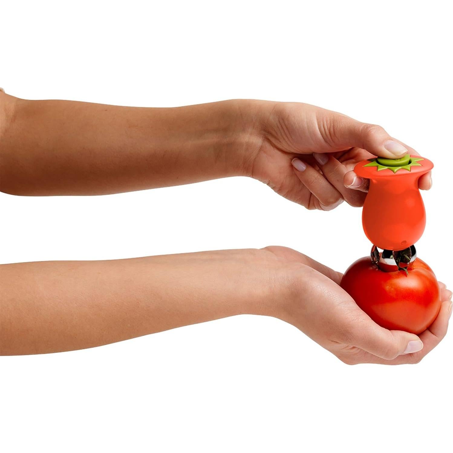 Descorazonador de Tomates Chef'n Hullster Acero Inoxidable