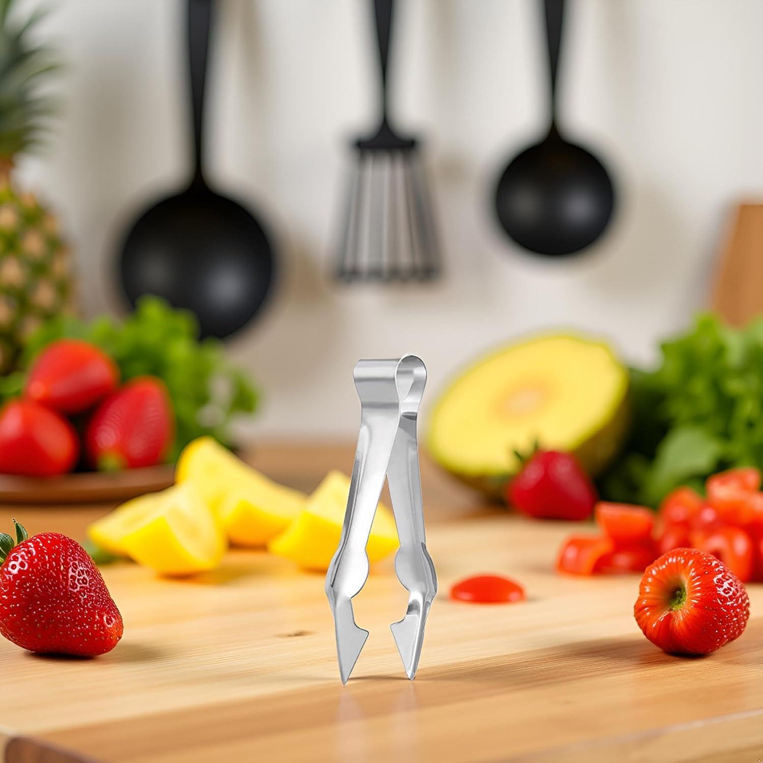 Clip Removedor de Tallo Multi-Funcional Pxiryanlow Acero Inoxidable