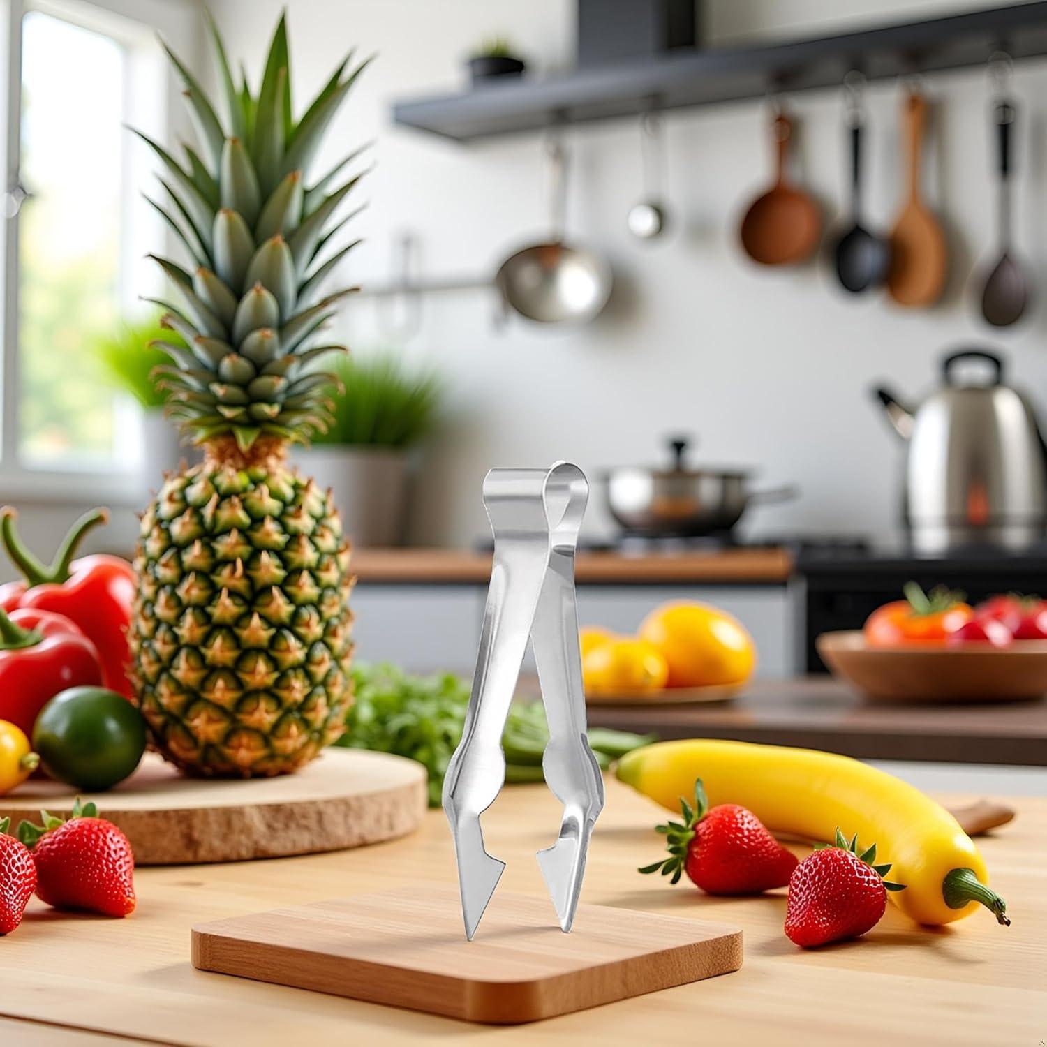 Clip Removedor de Tallo Multi-Funcional Pxiryanlow Acero Inoxidable