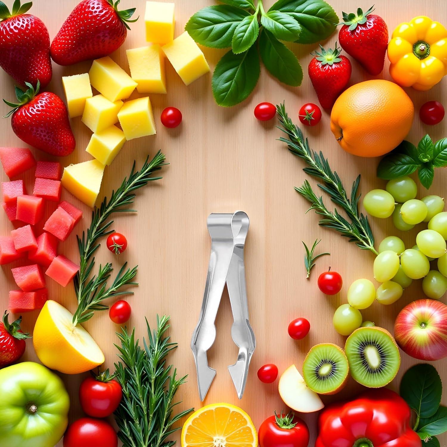 Clip Removedor de Tallo Multi-Funcional Pxiryanlow Acero Inoxidable