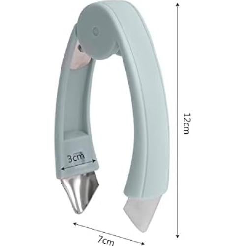 Despalillador de Fresas Muellery Azul Acero Inoxidable 130g