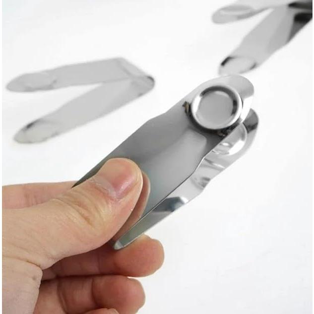 Descorazonador de Fresas Pluzmecalm Acero Inoxidable 4 Piezas