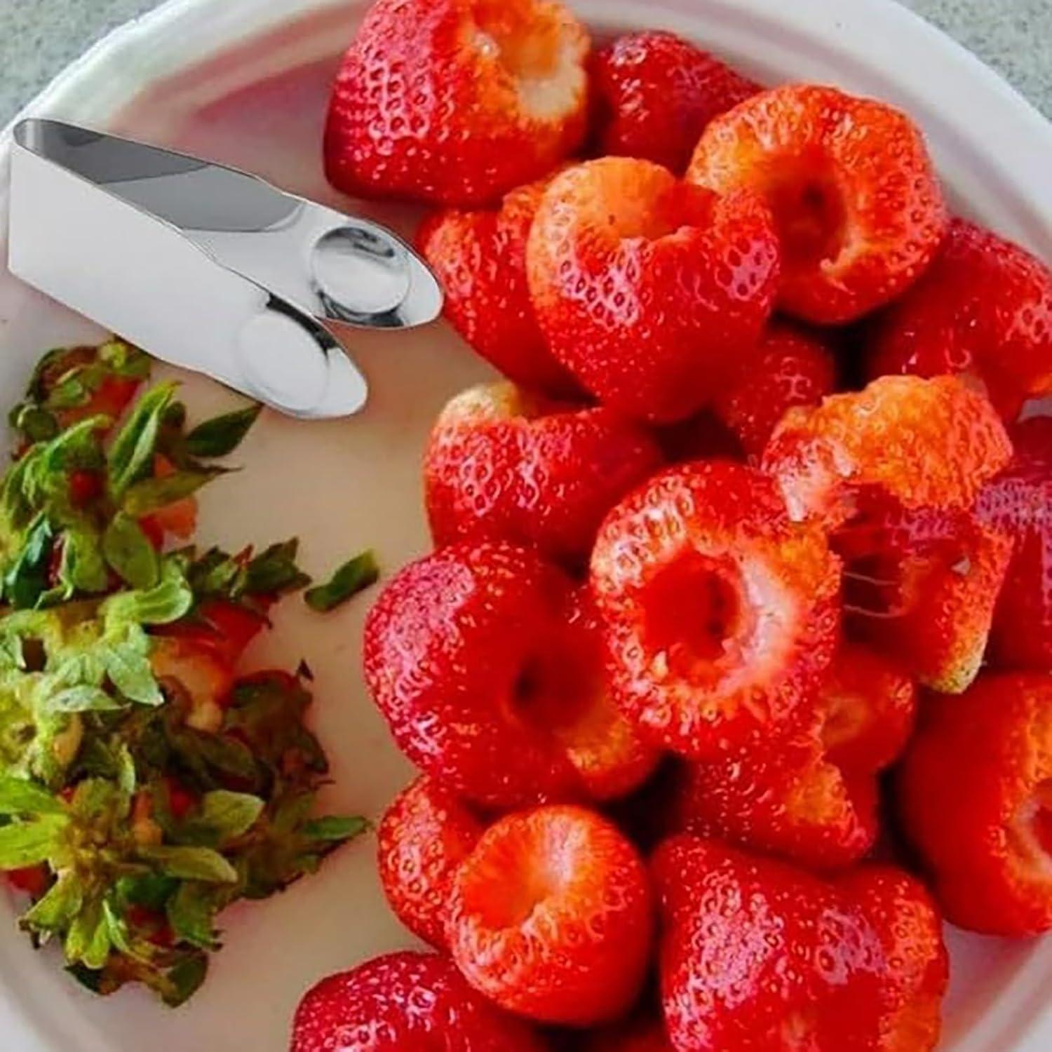 Desgajadora de Fresas Haohaiblooms Acero Inoxidable 7.1cm