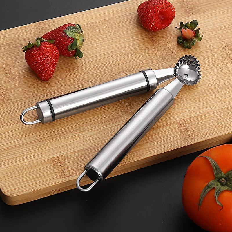 Extractor de Tallos de Fresa y Tomate YuanHolumid - Acero Inoxidable