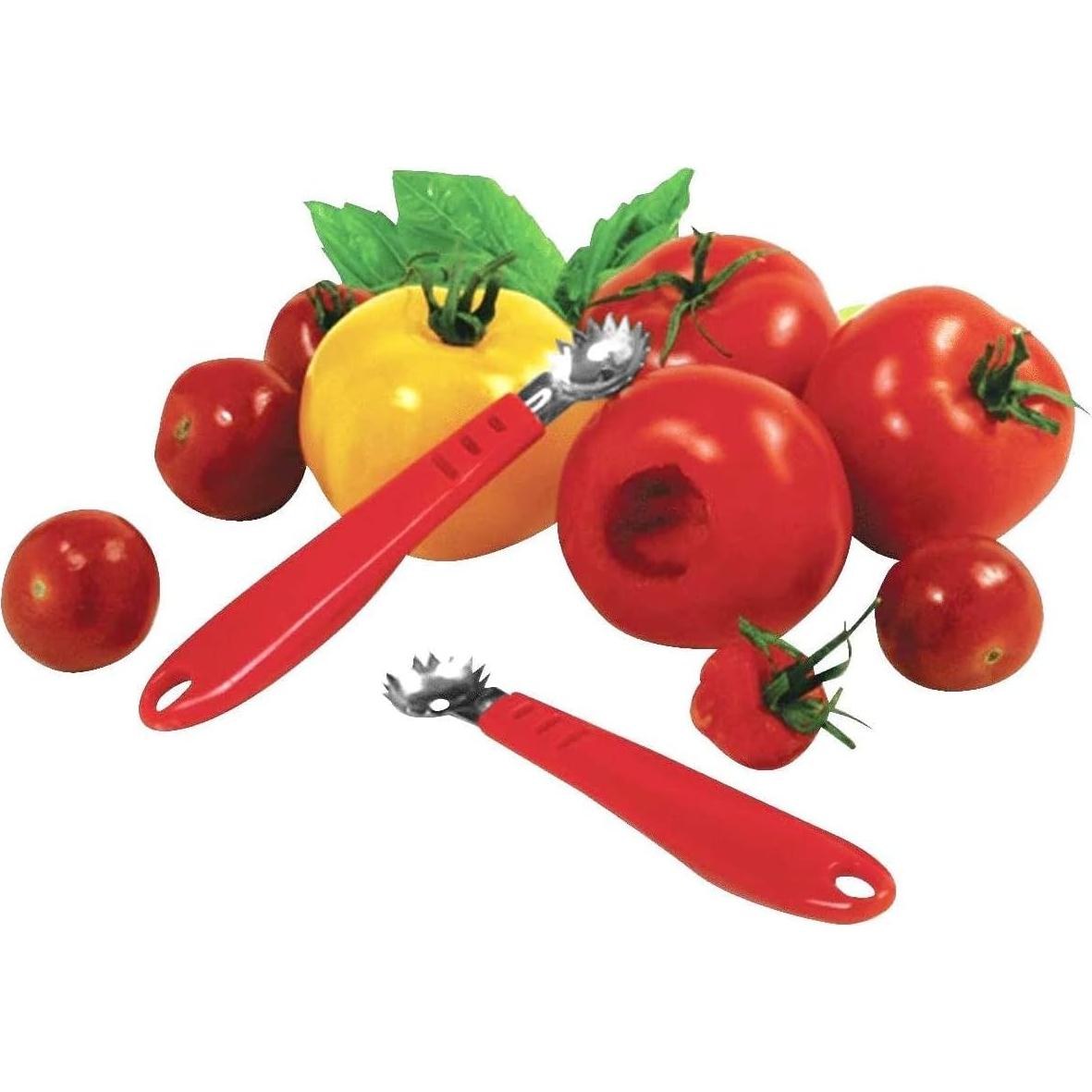 Despalillador de Tomate ASEANAO Acero Inoxidable Blanco 11.4cm