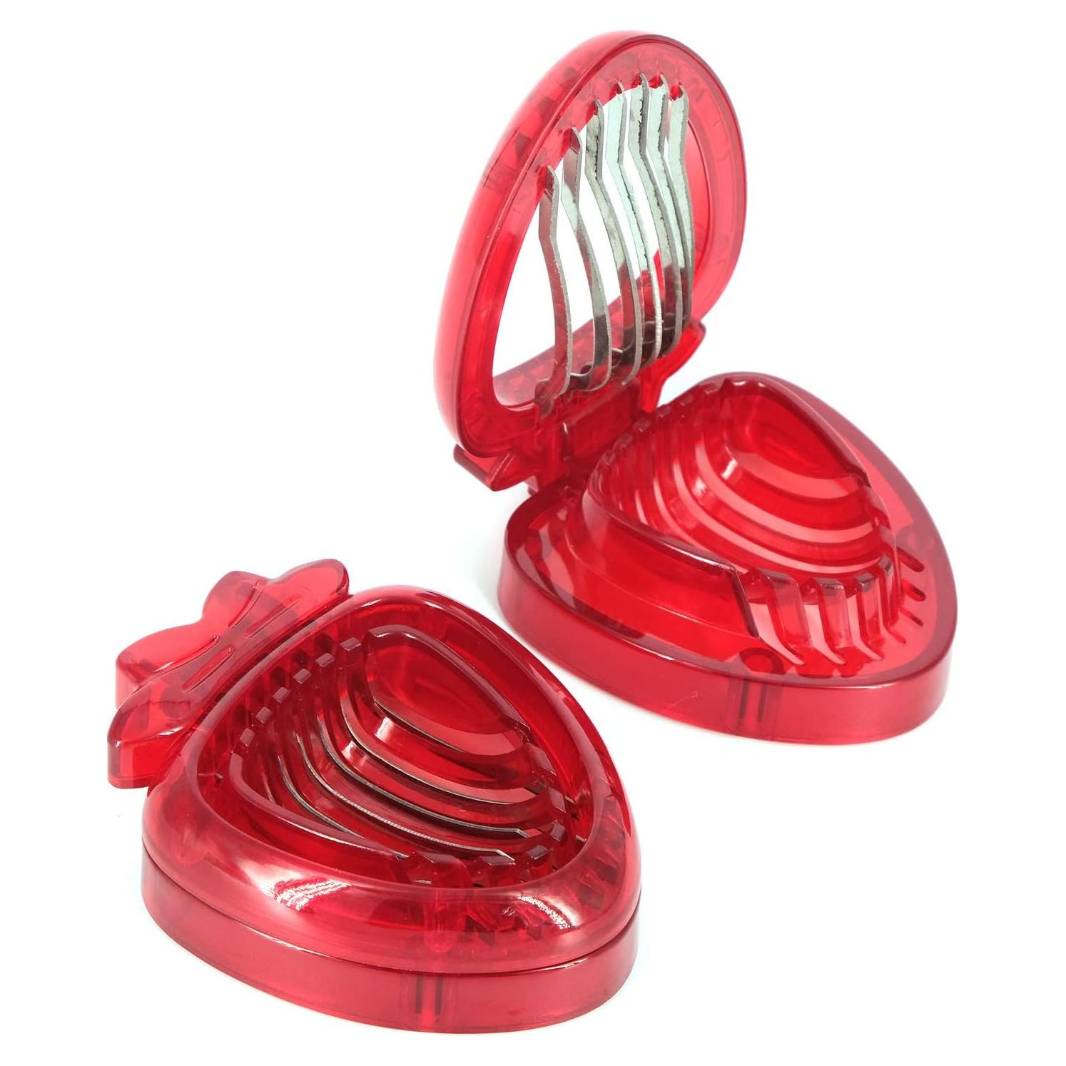 Cortador Descorazonador de Fresas Mayata 2 Piezas Acero Inoxidable