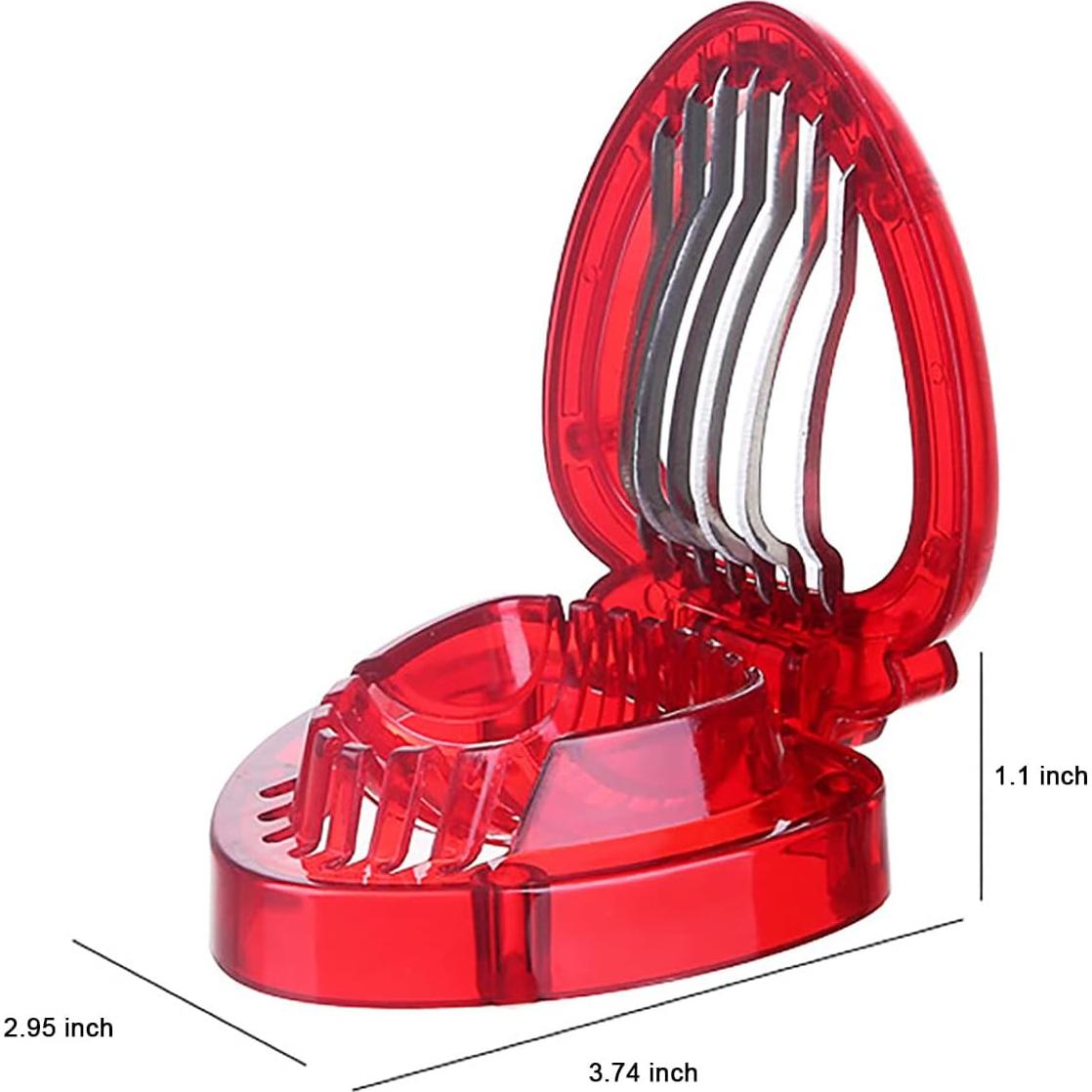 Cortador Descorazonador de Fresas Mayata 2 Piezas Acero Inoxidable