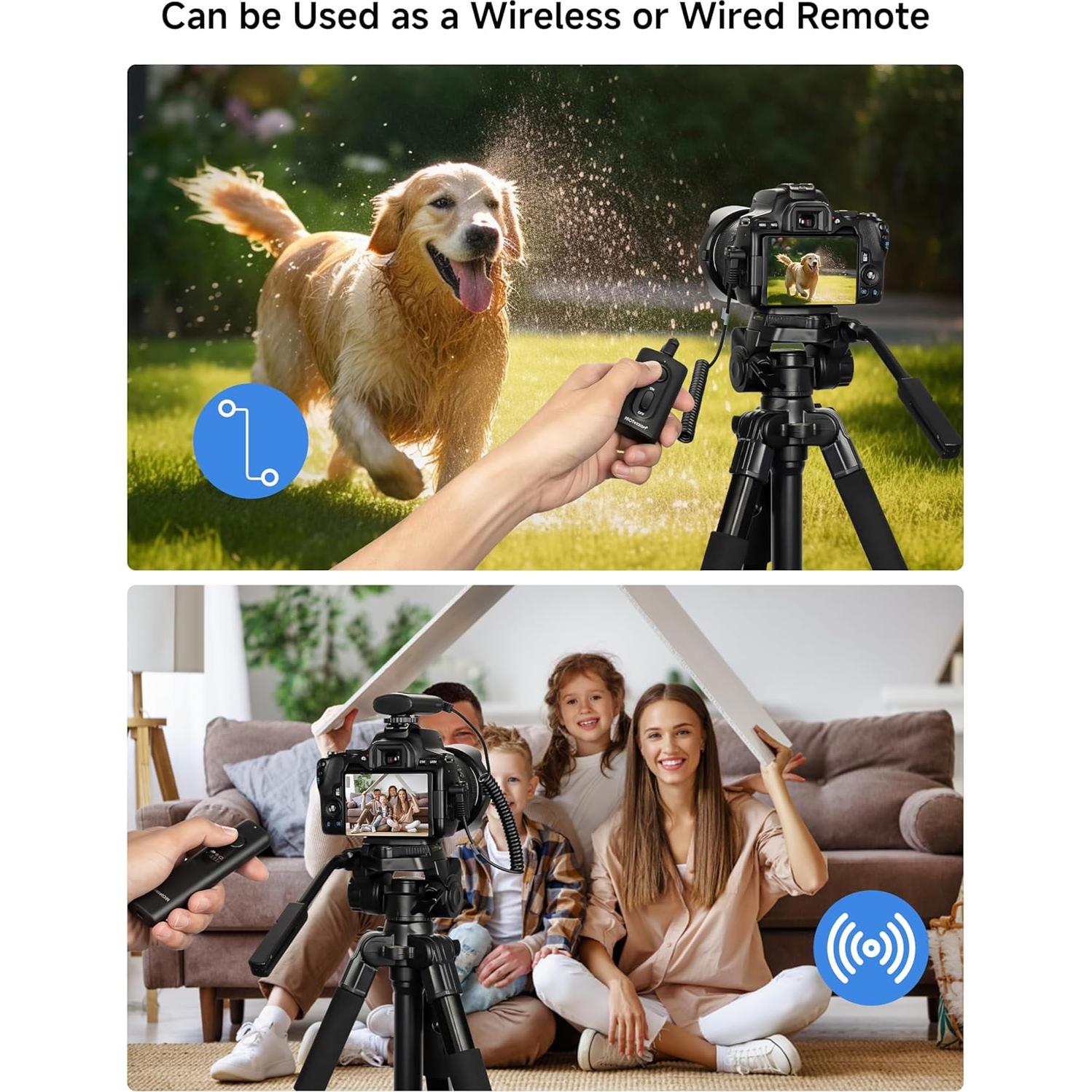 Disparador Remoto Inalámbrico PROfezzion para Canon - 50m