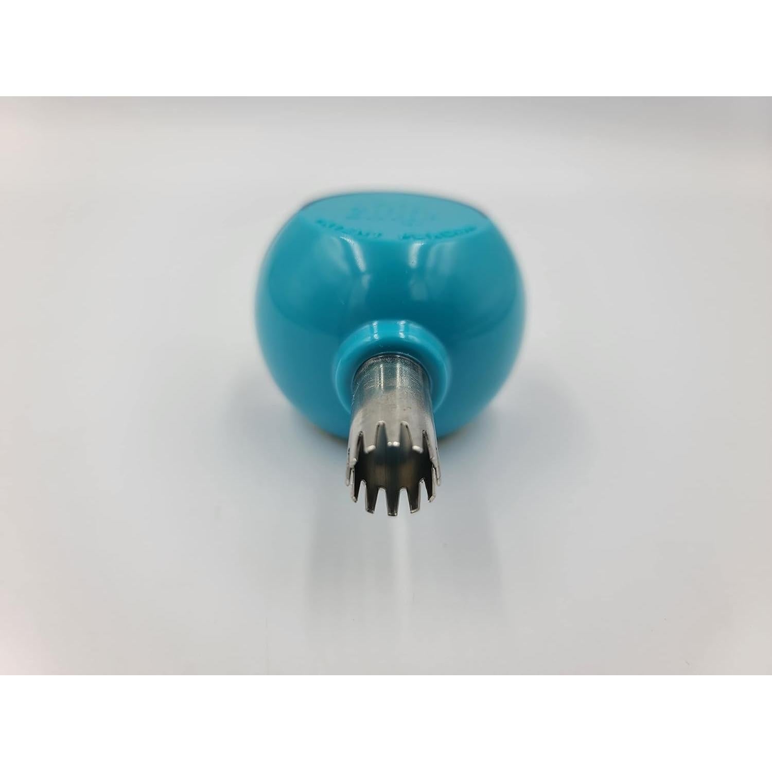 Descorazonador de Fresas con Reservorio Rojo - Almacena 25 Núcleos