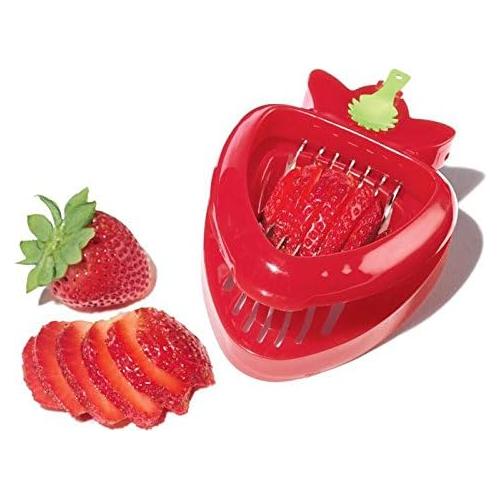 Cortador y Desinfectador de Fresas Avon 10.5cm Acero Inoxidable