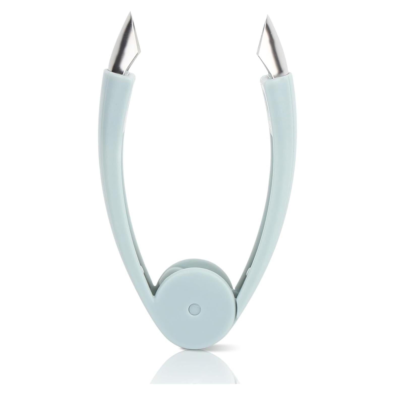 Pelador de Ojos de Piña HERCHR Acero Inoxidable 12 cm Azul