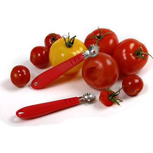 Corador de Fresas y Tomates Norpro 12cm Acero Inoxidable