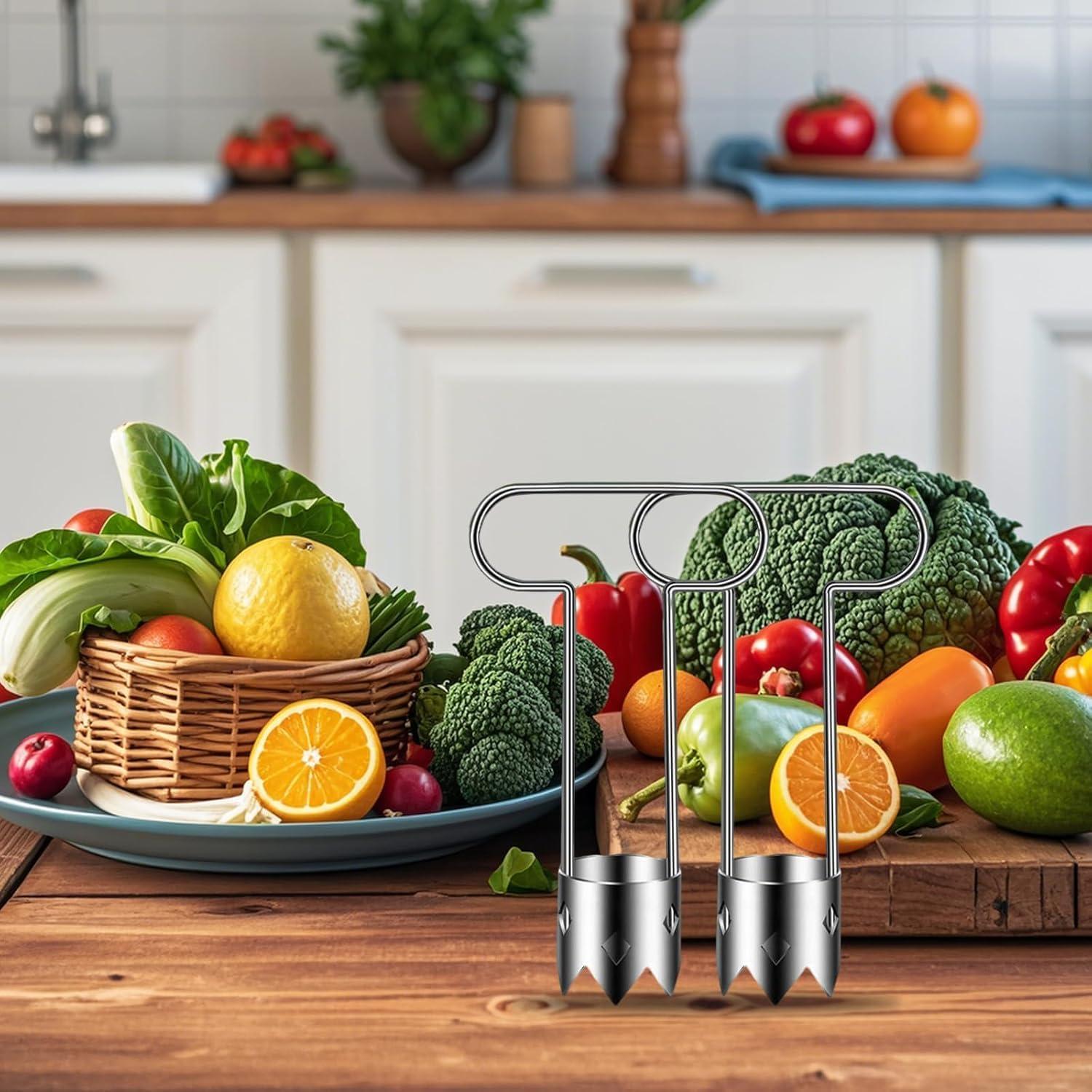 Corador de Semillas de Pimiento Rojo Kerrtoa - Acero Inoxidable