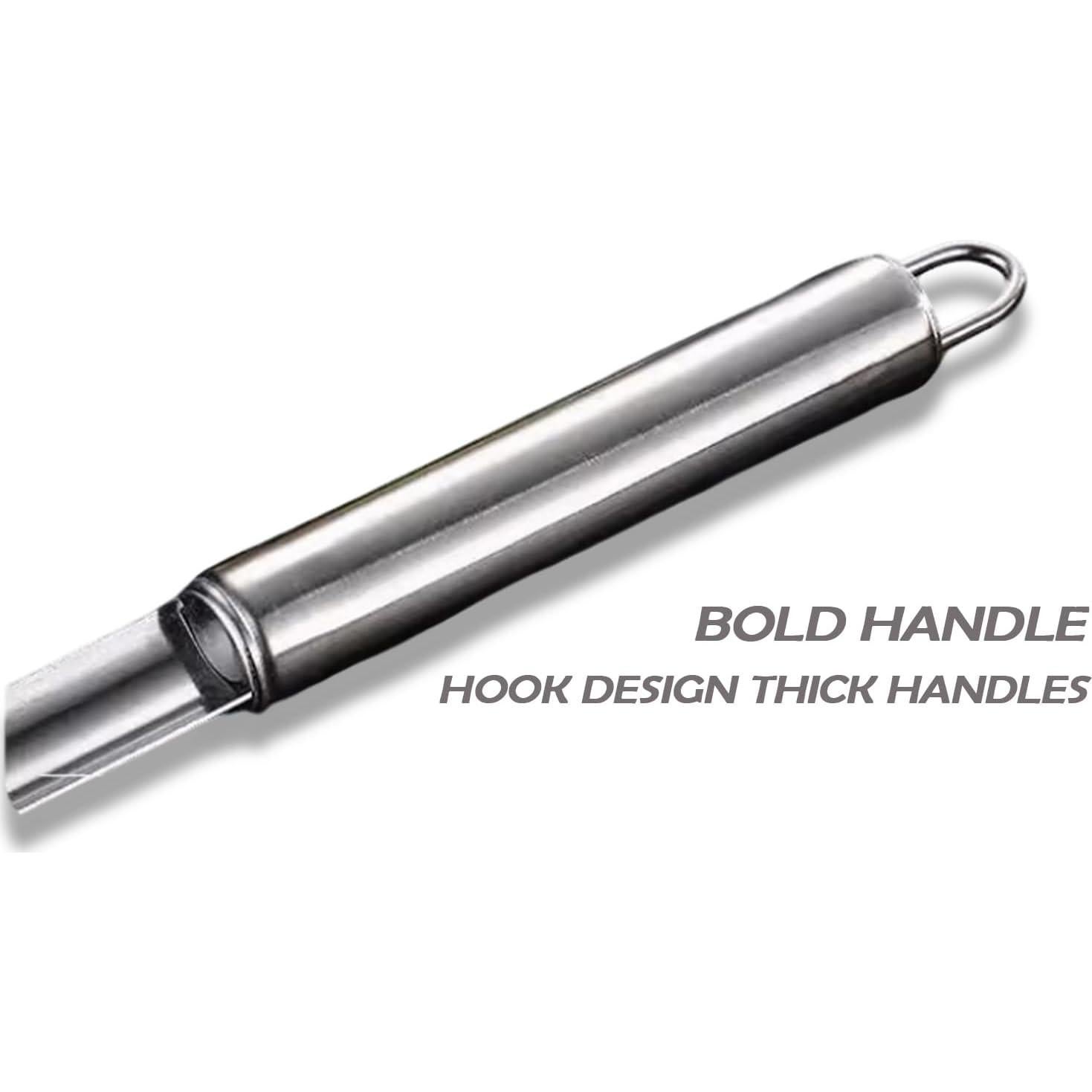 Juego de 4 Descorazonadores SvaTao de Acero Inoxidable