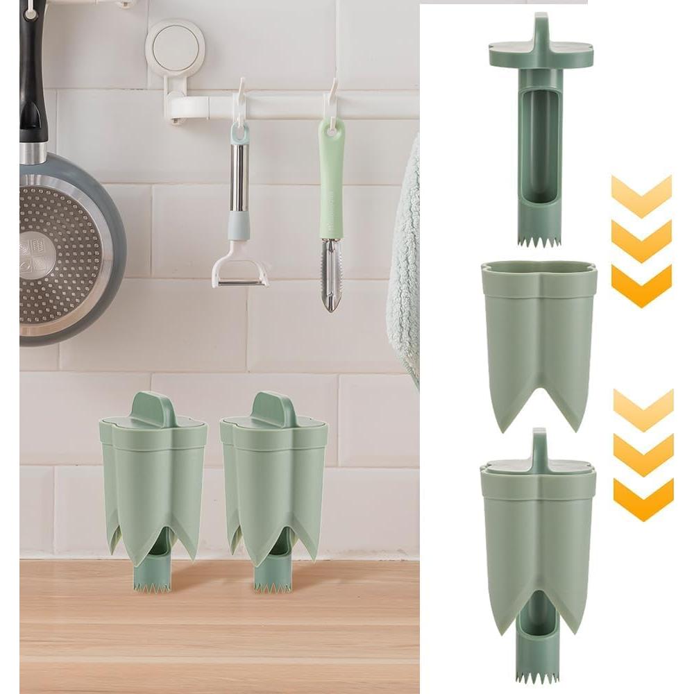 Pepper Seed Corer Remover, 2025 New 2 in 1 Fruit Pepper Corer Bell Pepper Corer Seed Remover Tool, Pepper Deseeder Bell Pepper Corer Tool Pepper Cutter for Vegetables Kitchen Gadget (1)