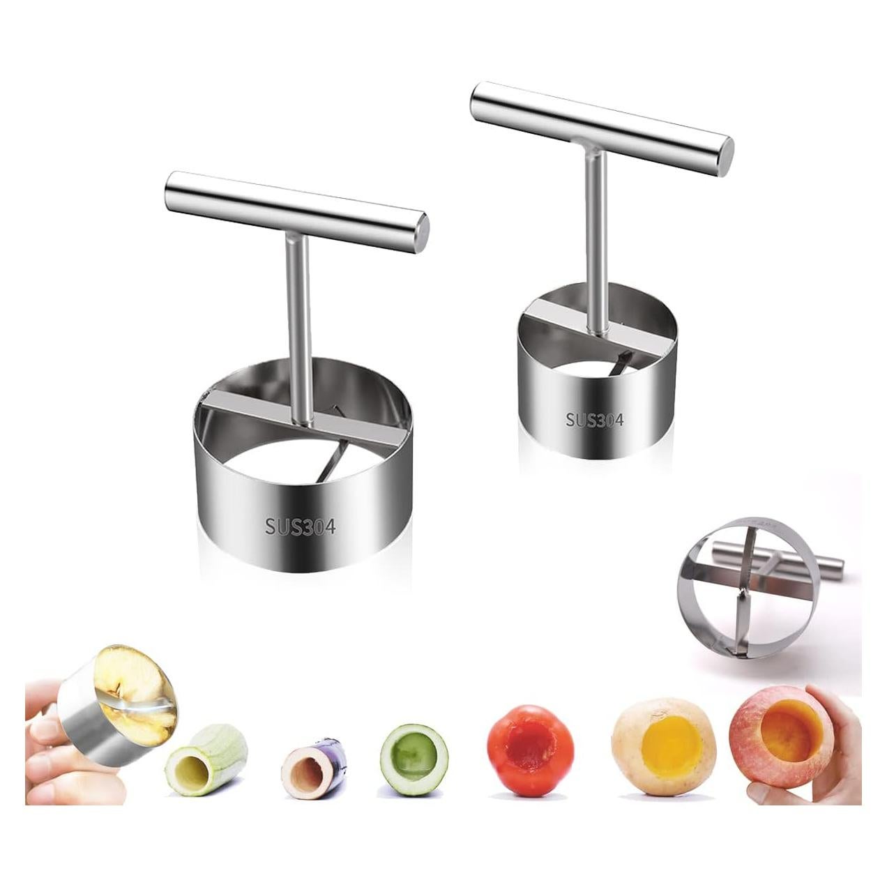 Extractor de Frutas y Verduras JOMIHONEY 2 Tamaños Acero Inoxidable