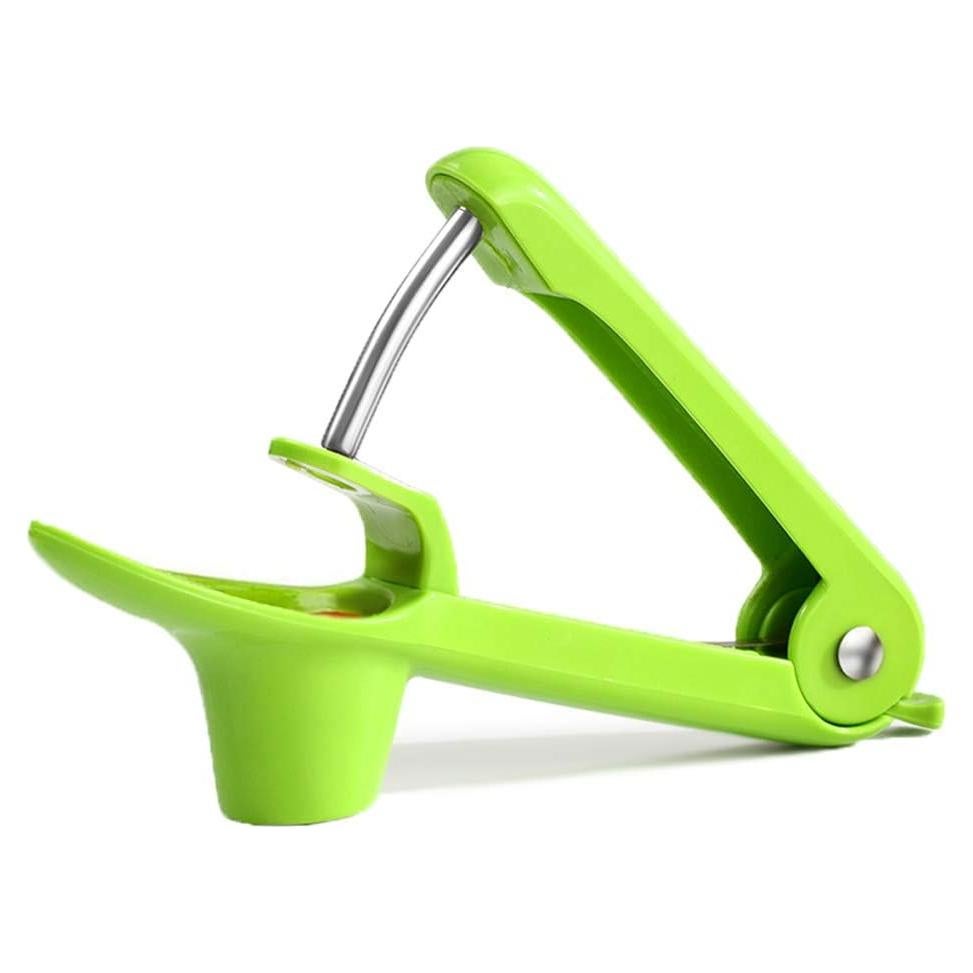 Quitahuesos de Cereza Verde Septo - Acero Inoxidable y Silicona