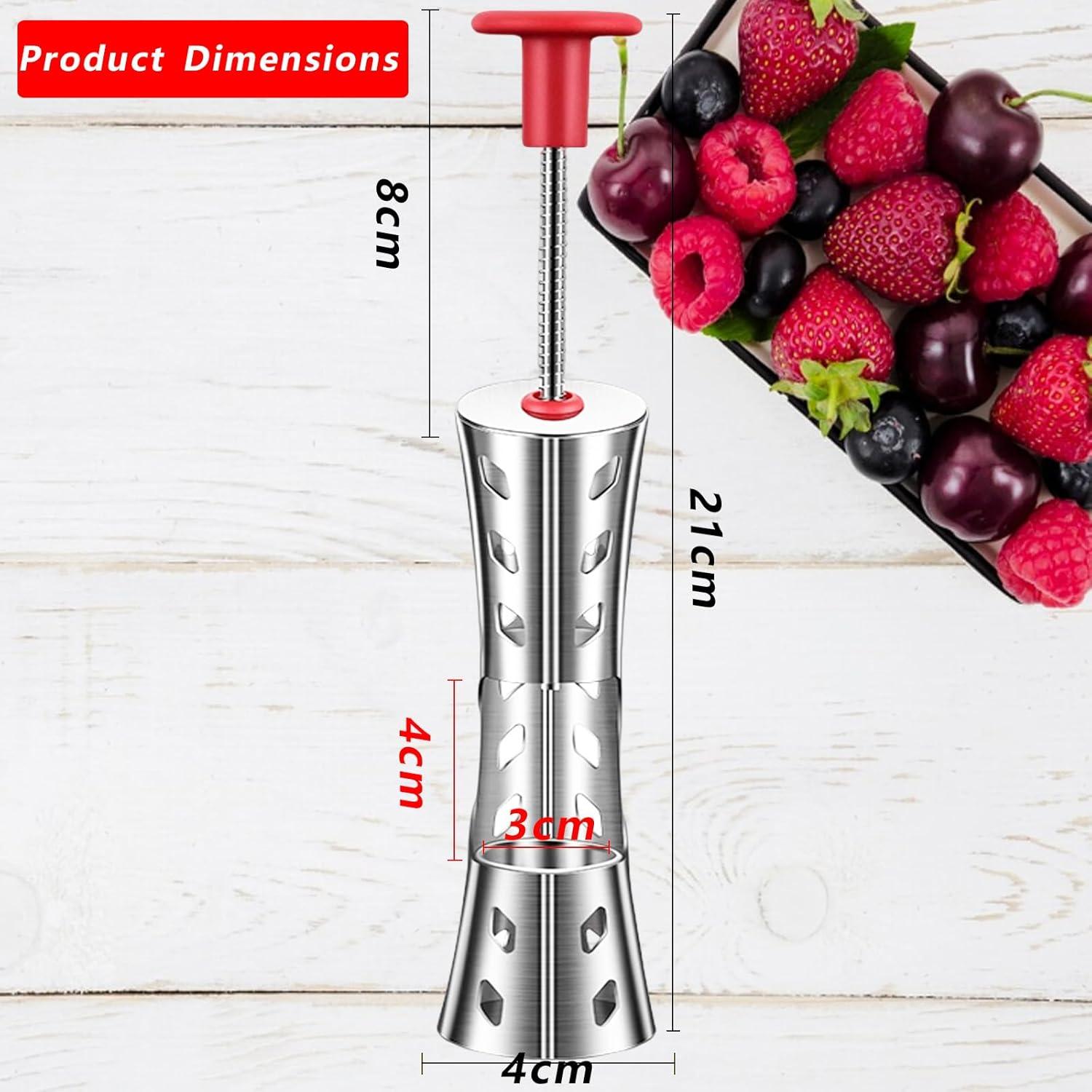 Quita Huesos de Cereza Firjuty Rojo, Herramienta Multifuncional