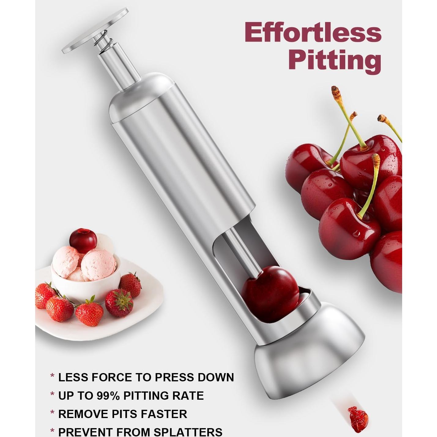 Deshuesador de Cereza Zattic Acero Inoxidable 304 Apto Lavavajillas