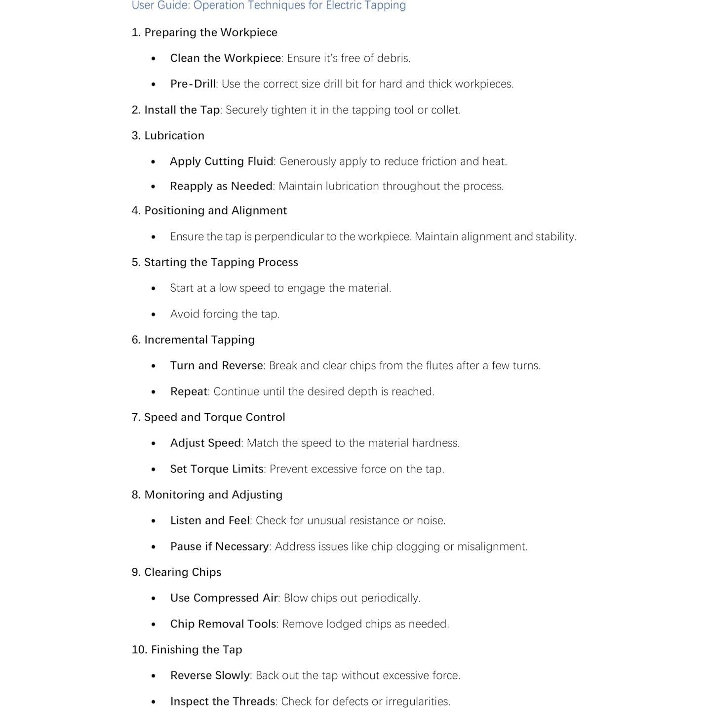 Juego de 6 Brocas y Machos Combinados DKIBBITH 1/4-20NC