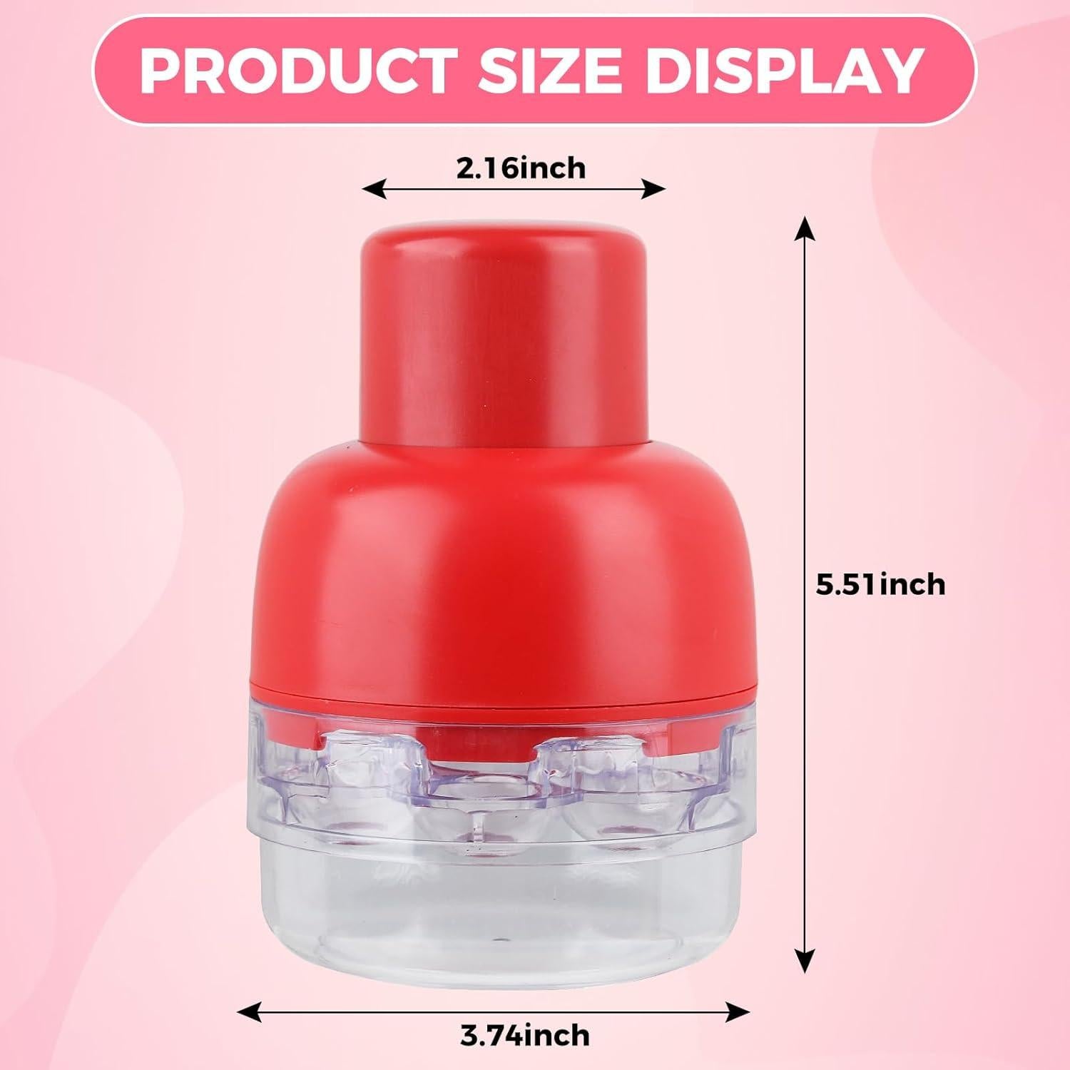 Deshuesador de Cereza 8 en 1 ManuycriptMingle Rojo